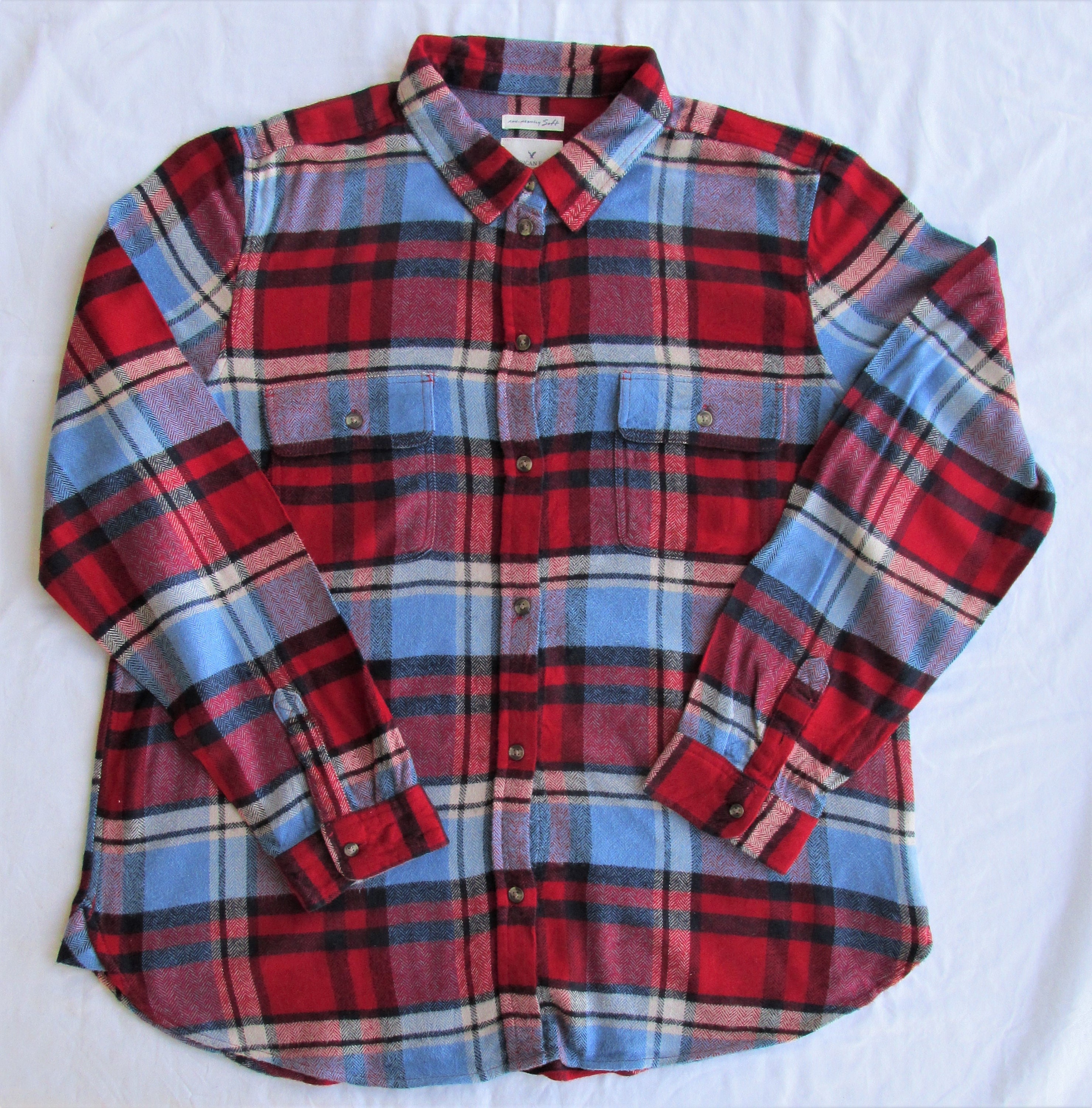 American Eagle Women's Flannel Shirt 