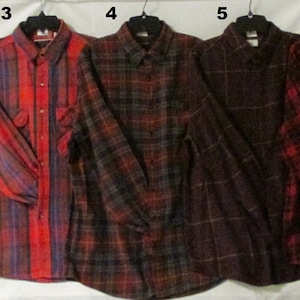 Vintage Large Men&#39;s Flannel Shirts &quot;You Pick &#39;Em&quot;