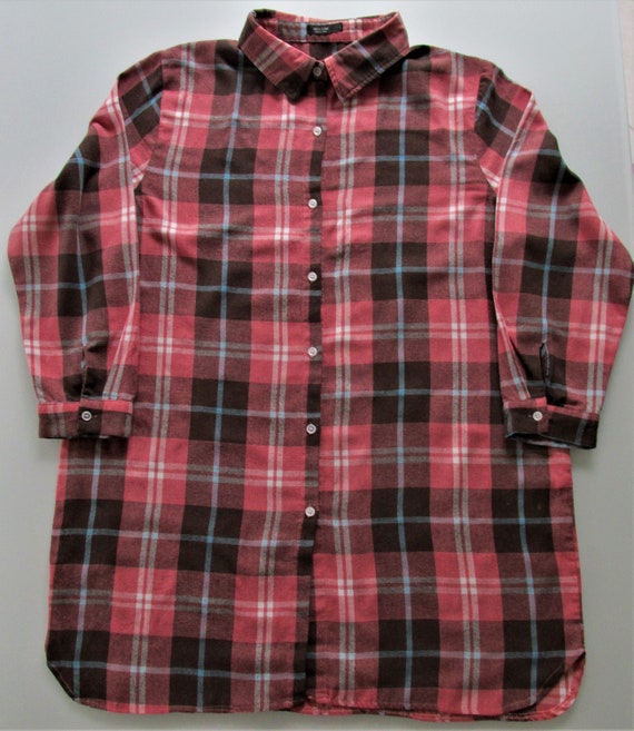 Shein Curve Women's Plus Size Flannel Shirt Size 3XL -  Norway