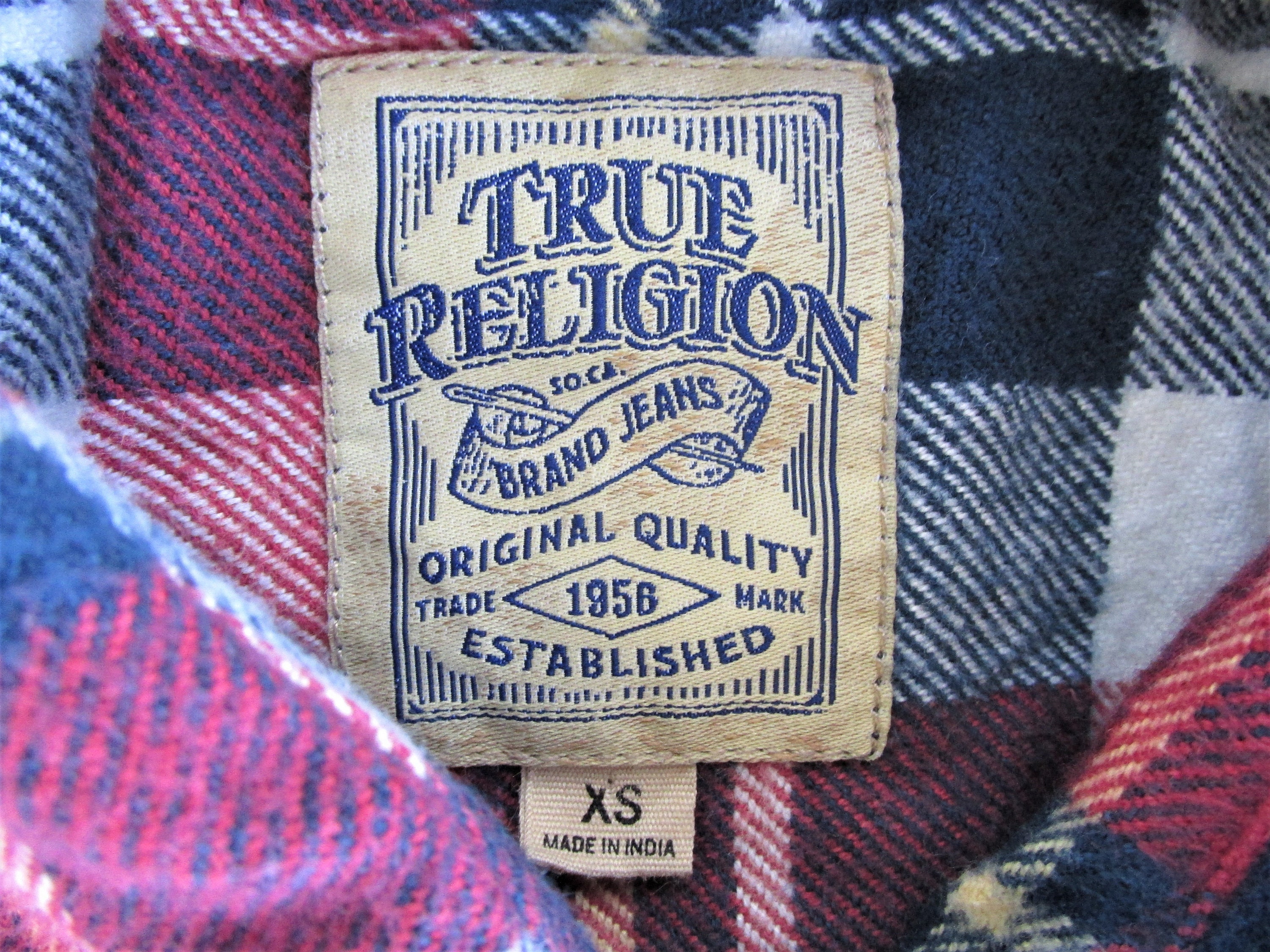 True Religion Men's Mediumweight Cotton Flannel Shirt Size XS - Etsy True Religion Men's Mediumweight Cotton Flannel Shirt Size XS - Etsy