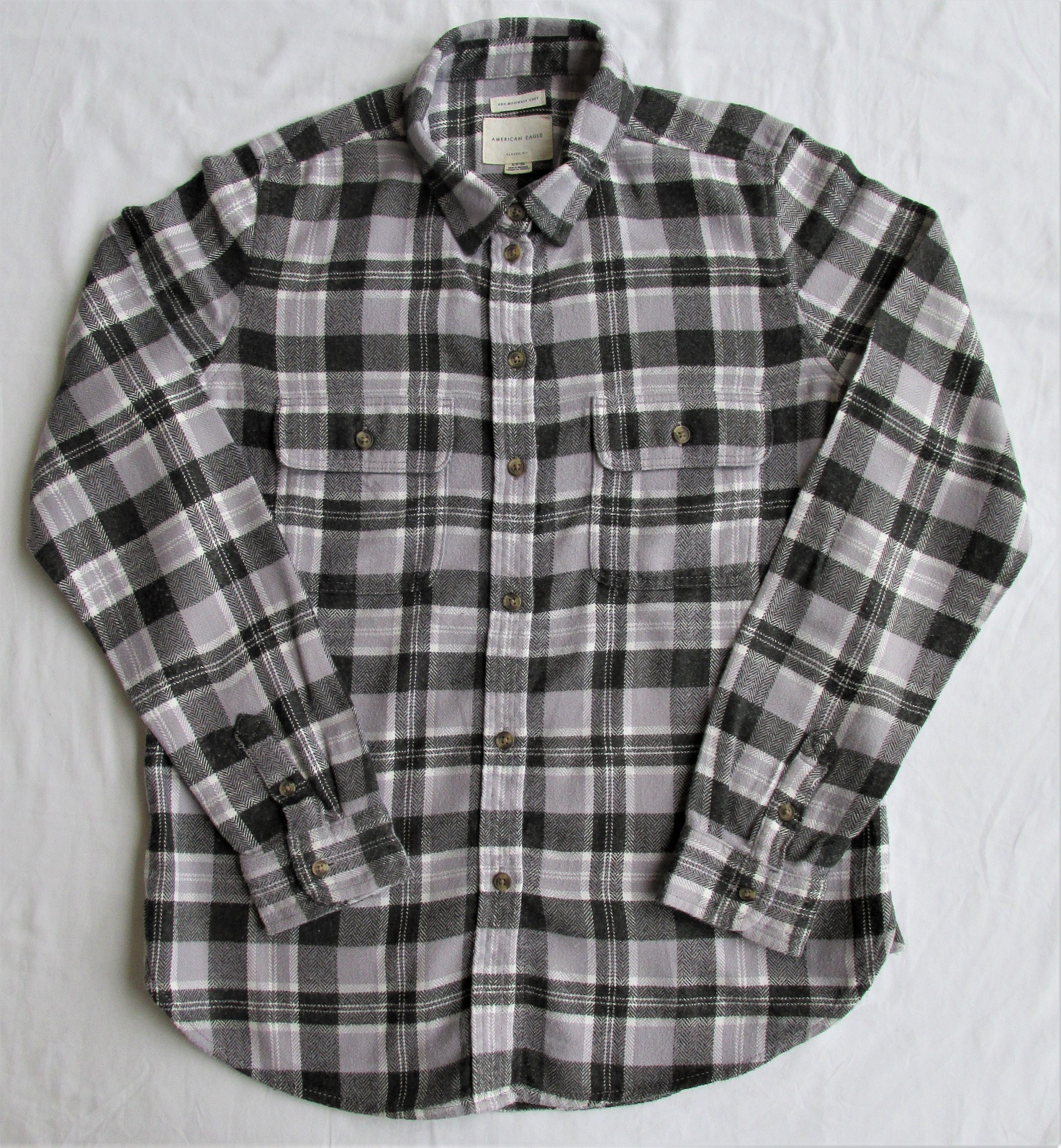 Cotton Flannel Shirt Size 
