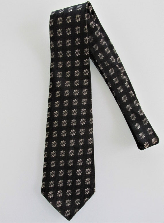 Vintage 1950's Men's Rayon Tie - Etsy