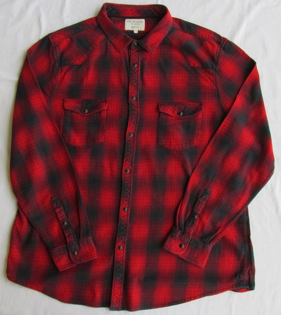 Primark Franela de Algod n Mujer Camisa Occidental Talla 2XL