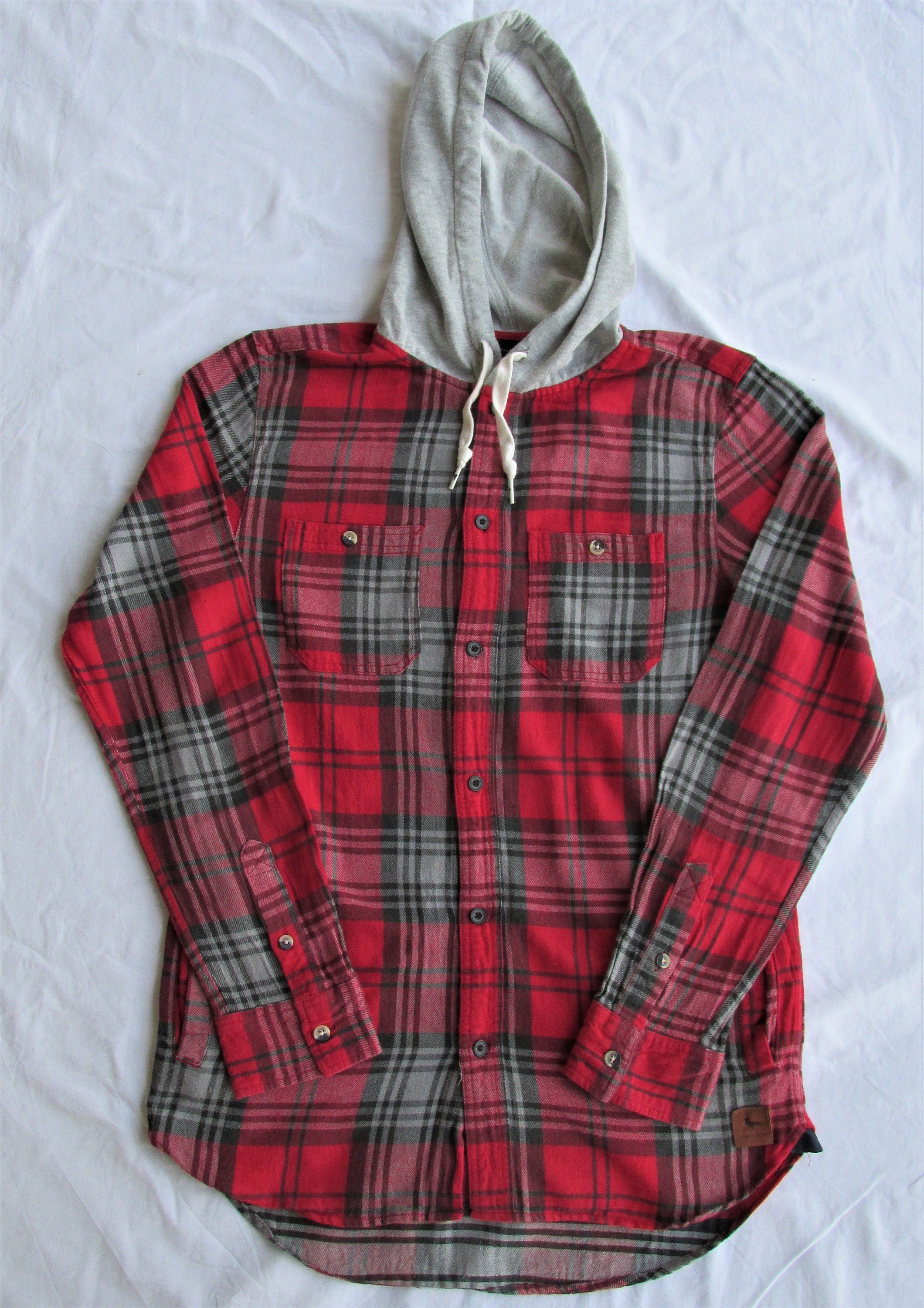 Red Flannel Hoodies - Etsy
