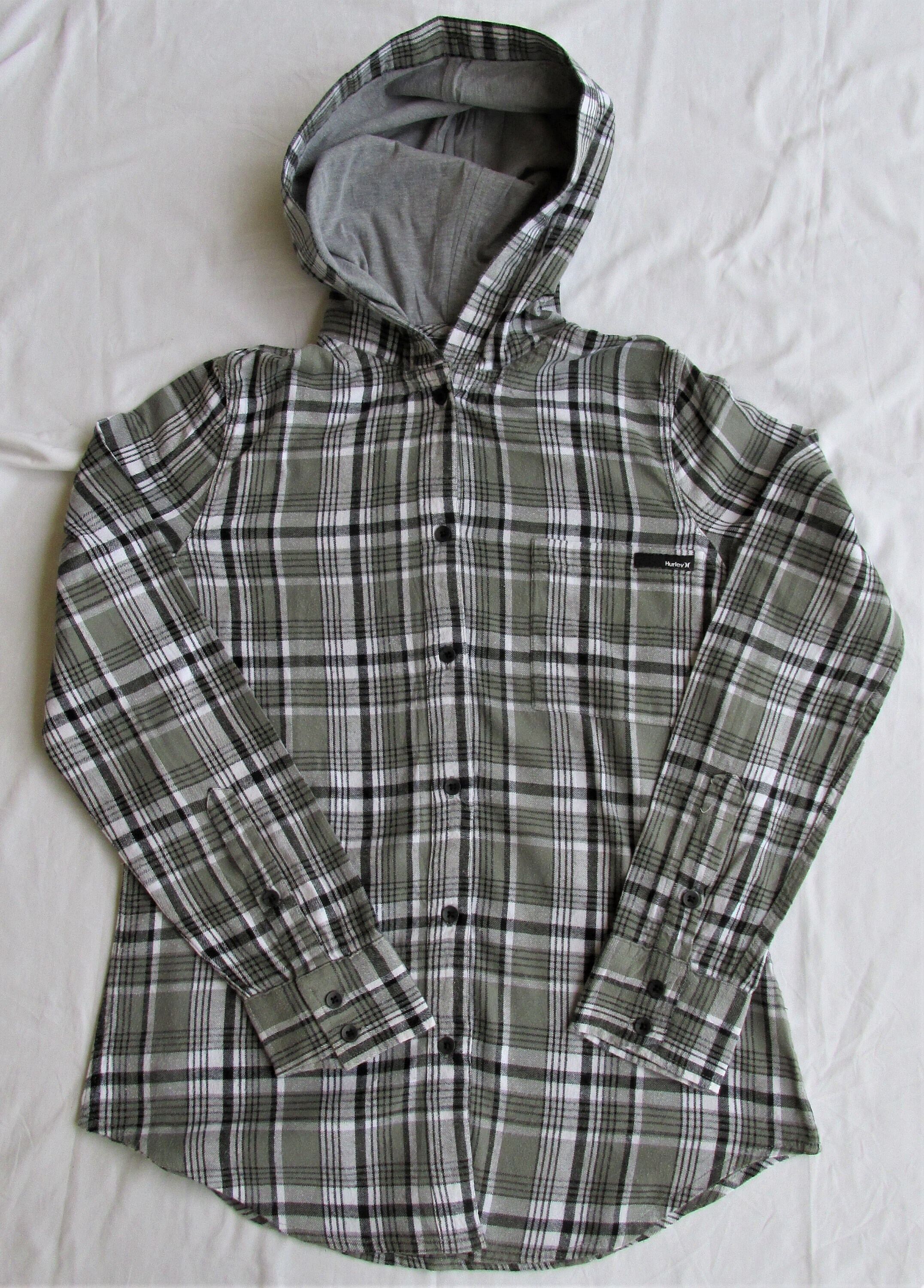 Hurley Women's Cotton Flannel Shirt W 
