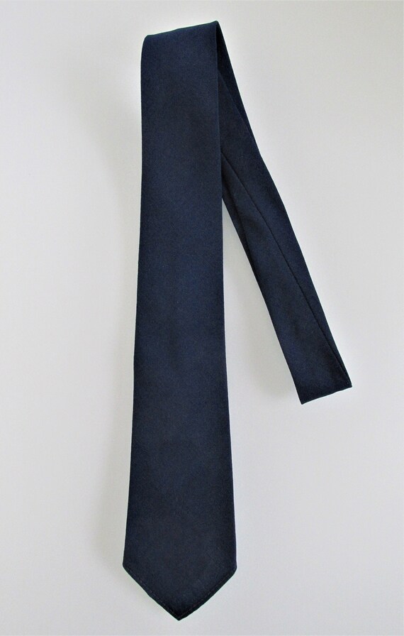 Vintage 1950s Unbranded Men's Wool Tie