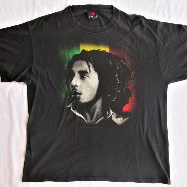Bob Marley Men's Cotton T Shirt Size Large