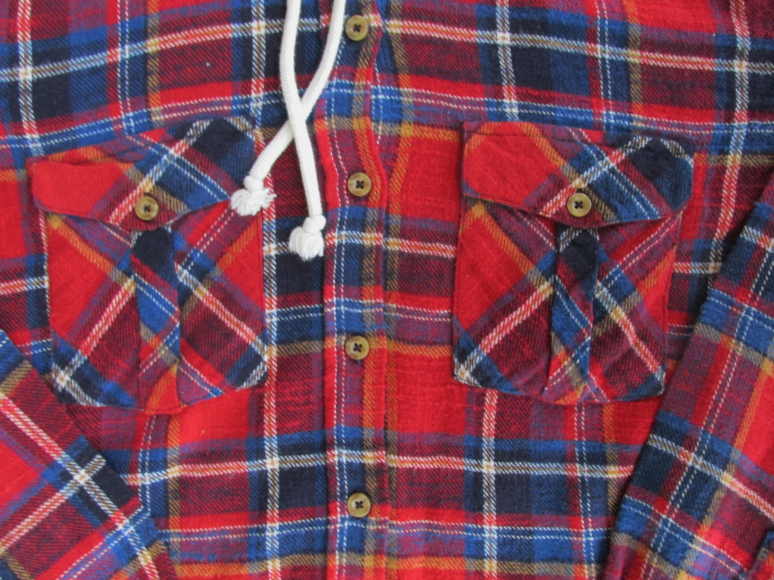 Forever 21 flannel hoodie hotsell