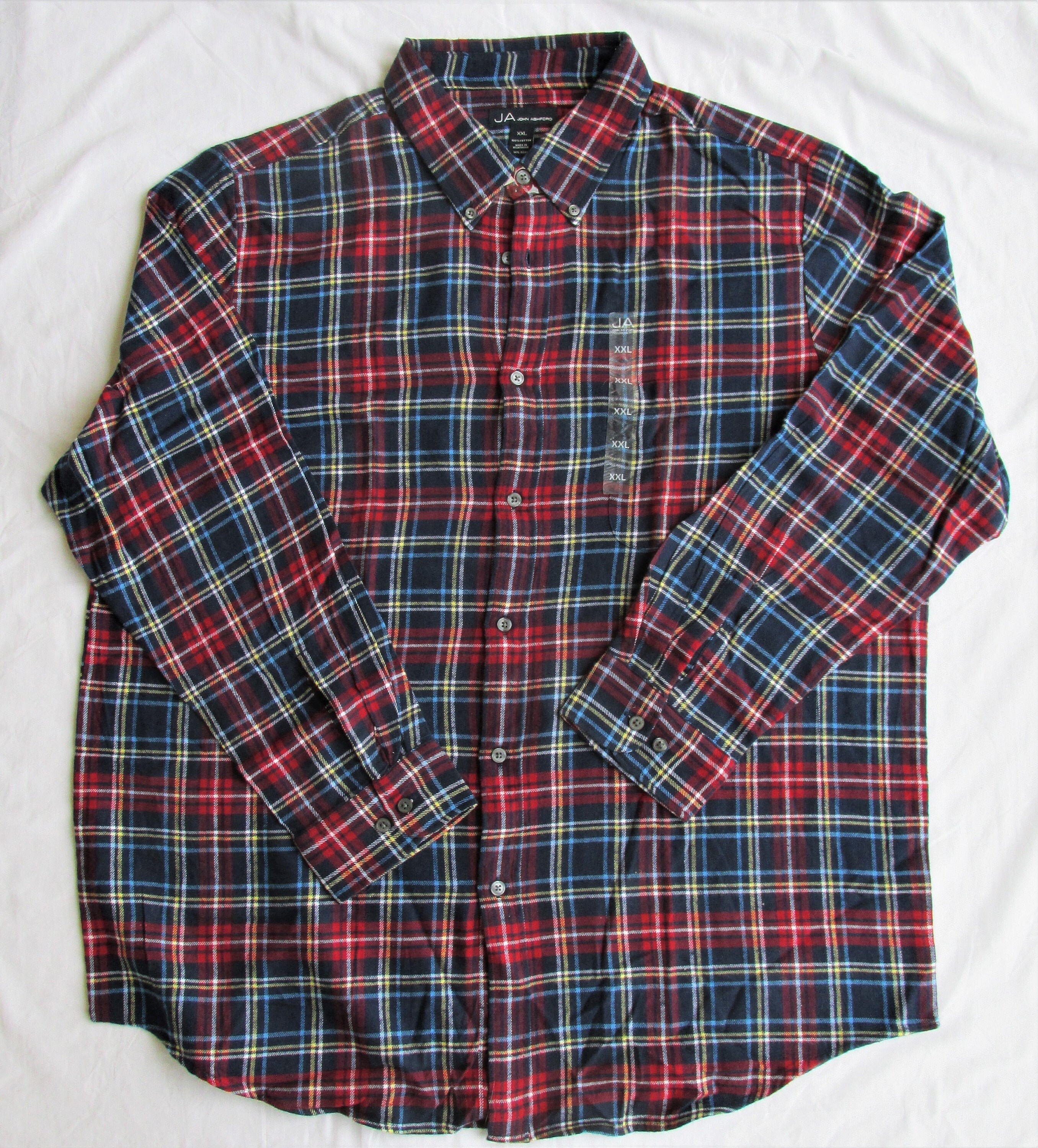 John Ashford NWT Men's Cotton Flannel 