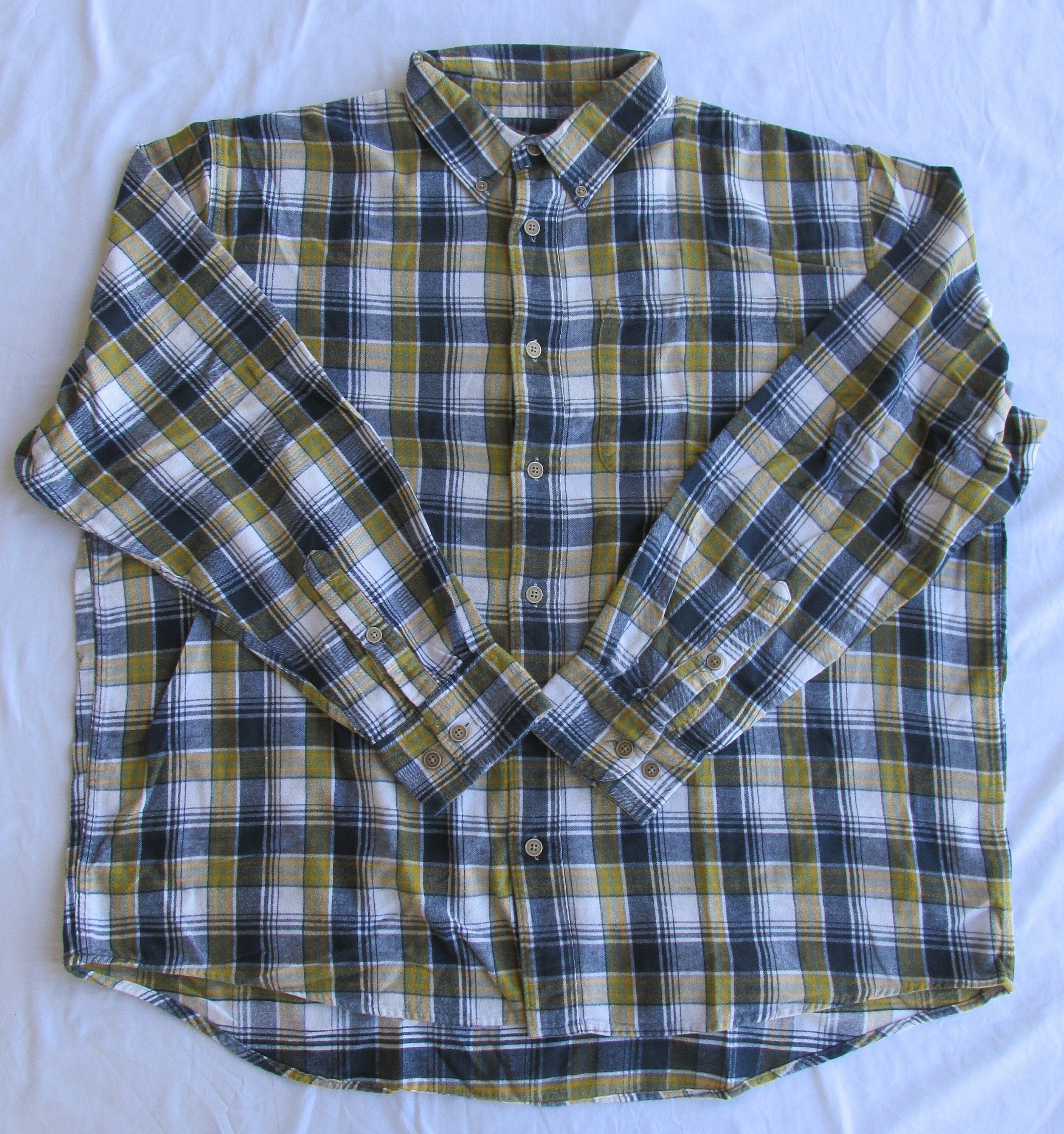 Cabela's Men's Cotton Flannel Shirt Size XL | Etsy