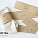 PRINTABLE Socks Wrap Labels, Handmade Wrappers, Crochet Knit Socks Tags ...