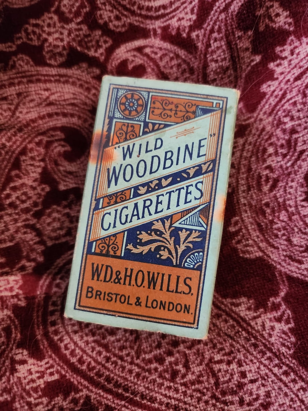 Vintage Wild Woodbine Cigarette Packet Etsy