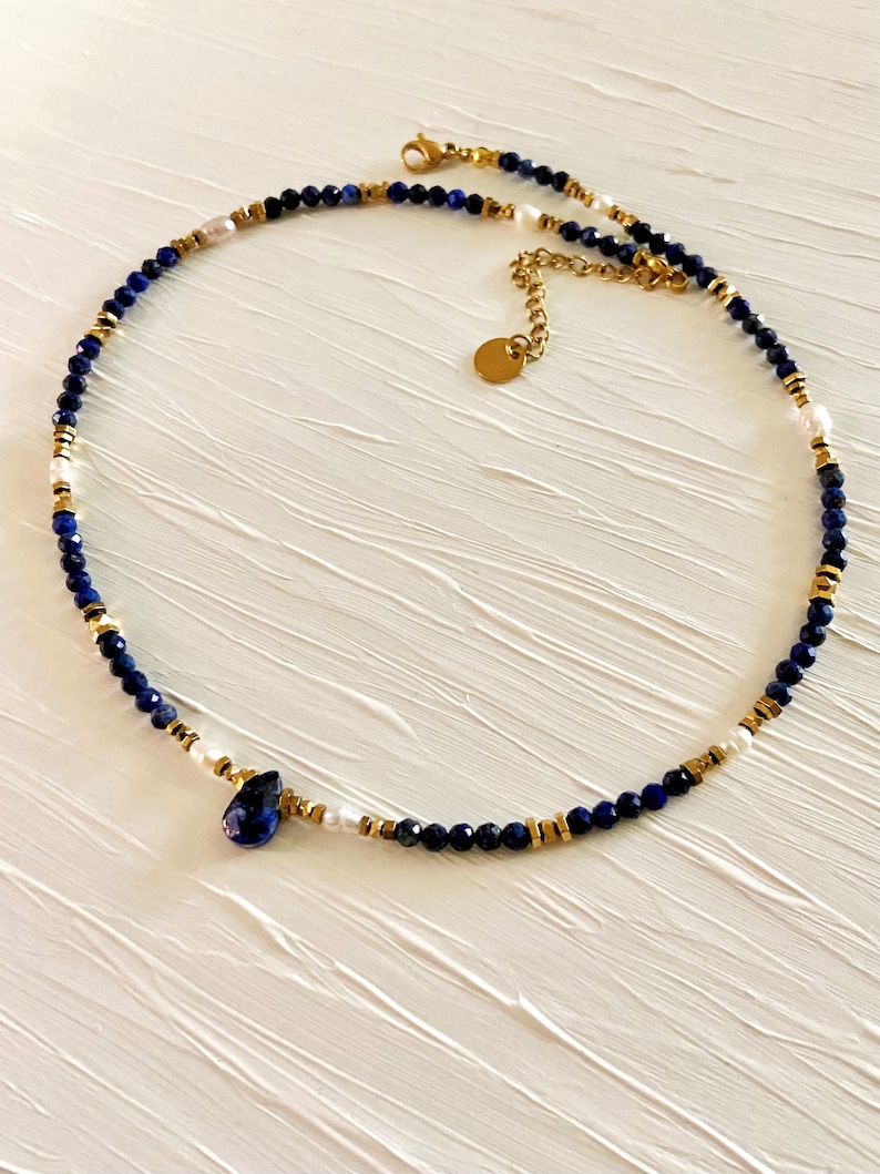 Atentuyi Collier Pendentif Perle Boho Collier Perle Or Collier Ras De Cou Perle Collier Point Minuscule Collier Boite Collier Bijoux Pour Femmes Et Filles