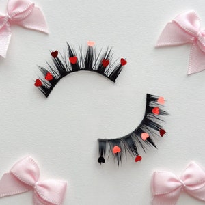 Baby Red Heart Lash