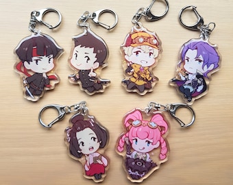 The Great Ace Attorney / Dai Gyakuten Saiban Keychains