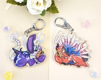 Miraidon / Koraidon Acrylic Keychains