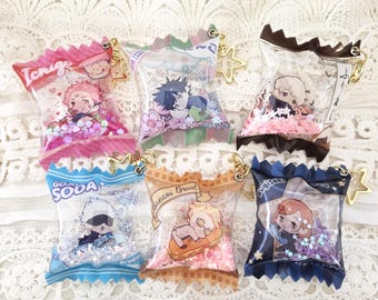 Cursed Candy Snack Bag Charms
