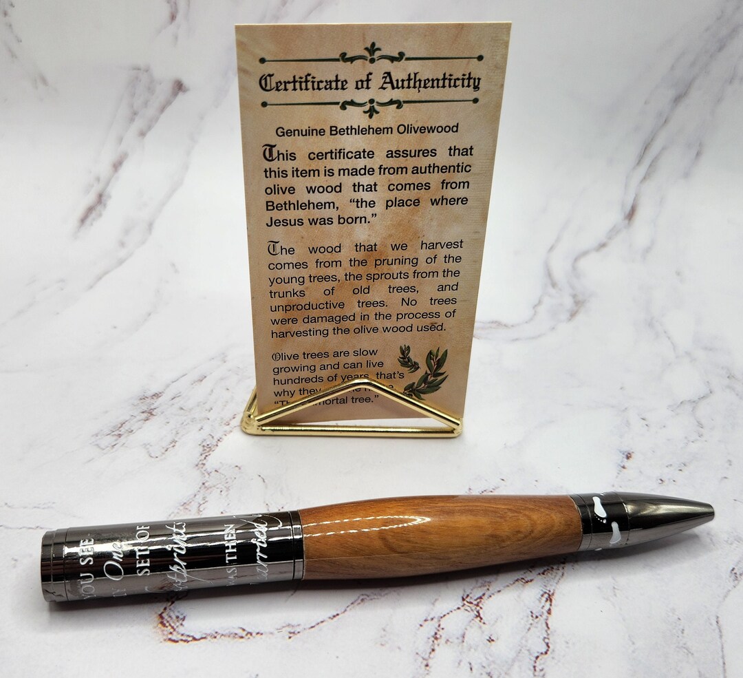 Gun Metal Hand Turned Footprints in the Sand Pen Made From Etsy