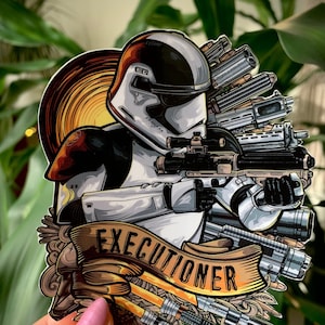 Executioner Trooper Vinyl Sticker