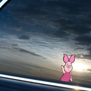 Sticker en vinyle Petit cochon