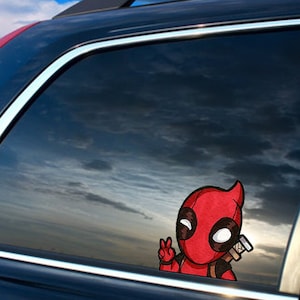 Deadpool car decal - .de