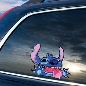 Alien Peeker Vinyl Sticker (#8)