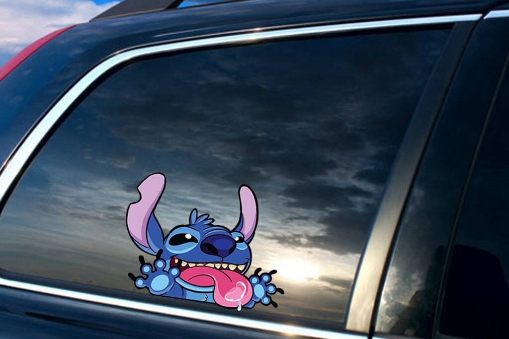 Buy Stitch Car Decal Online In India Etsy India