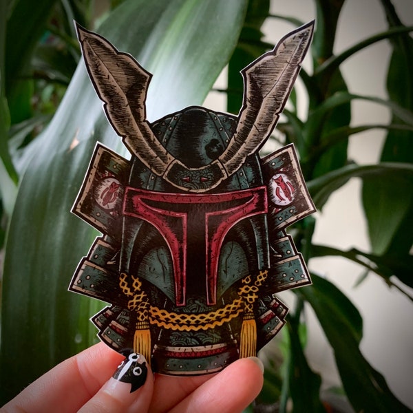 Boba Ronin Vinyl Sticker