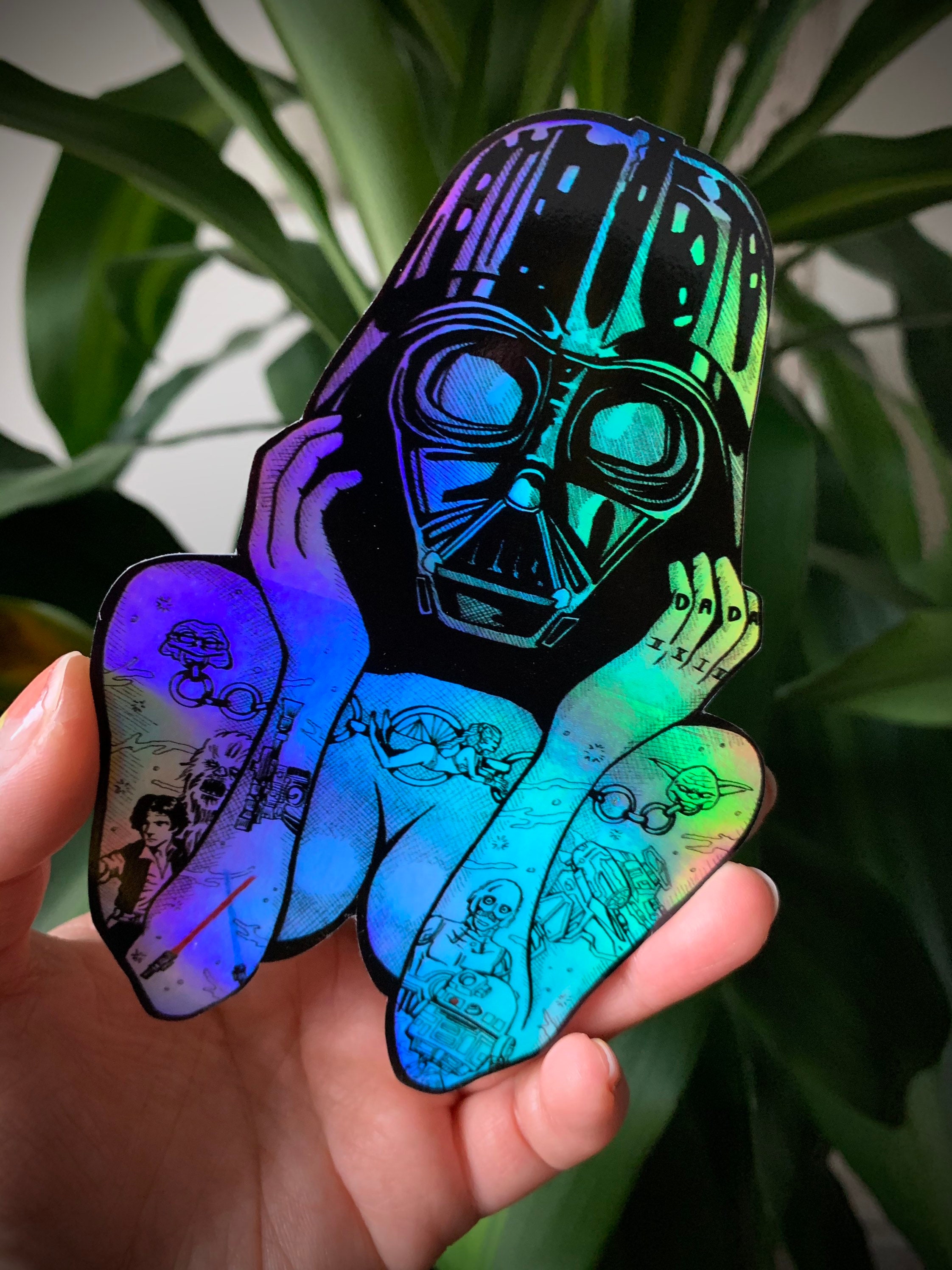 STAR WARS ホログラフィックウォールアート STAR WARS ホログラフィックウォールアート