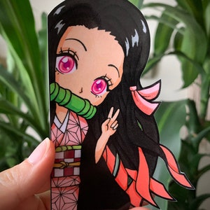 Kawaii Waifu Chan Peeker Vinyl Sticker image 6