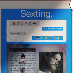Bo Burnham Poster: Sexting