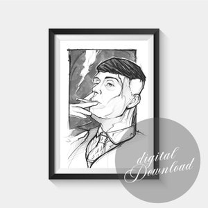 Peaky - Digital Print - , 20x30, 30x45cm - 300dpi