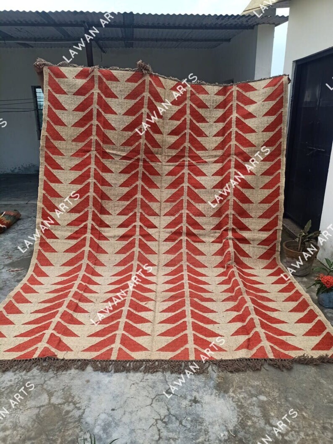 Handmade Navajo Kilim Rug, Aztec Rug, Accent Rug, Outdoor Rug/indoor ...