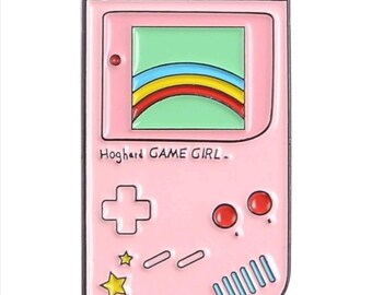 Retro Game Boy Joystick Hand Arrow Cursor Pin Badge Brooch UK Retro Game Boy Joystick Hand Arrow Cursor Pin Badge Brooch UK