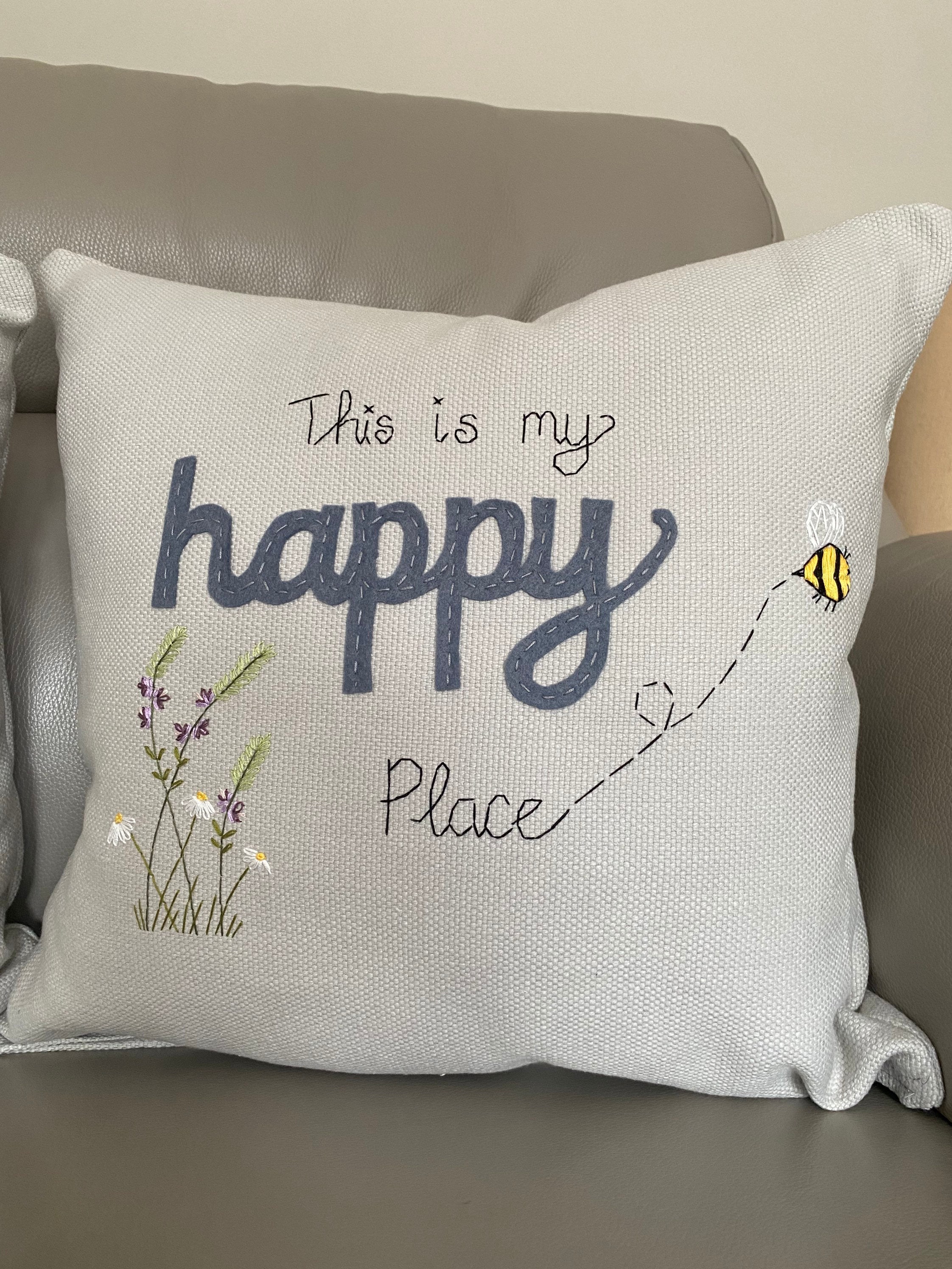 This is My Happy Place Cushion Etsy