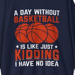 Basketball-Sweatshirt - Unisex Schwere Mischung Rundhalspullover, Musik-Liebhaber-Geschenk, gemütliche ethisch hergestellte Kleidung, lustiger Pullover,