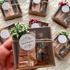 パーソナライズされた結婚式の記念品、ゲストへのコーヒーとチョコレート、結婚式の記念品、結婚式のチョコレート、トルココーヒーのギフト、婚約記念品
