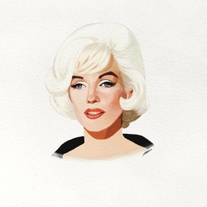 Marilyn Monroe | Marilyn Monroe Print | Marilyn Monroe Poster | Marilyn Monroe Portrait | Marilyn Monroe Art