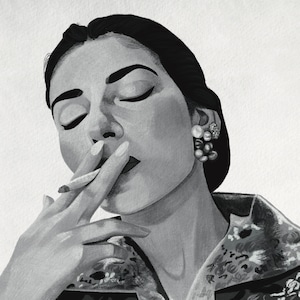 did maria callas smoke cigarettes Callas, 1950s opera singer Maria Callas, From Reality to