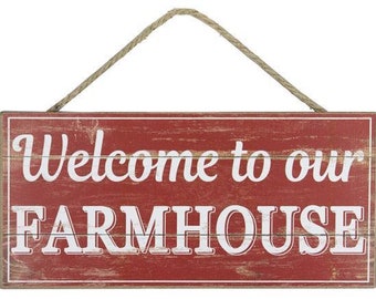 Rustic Welcome Sign - Etsy