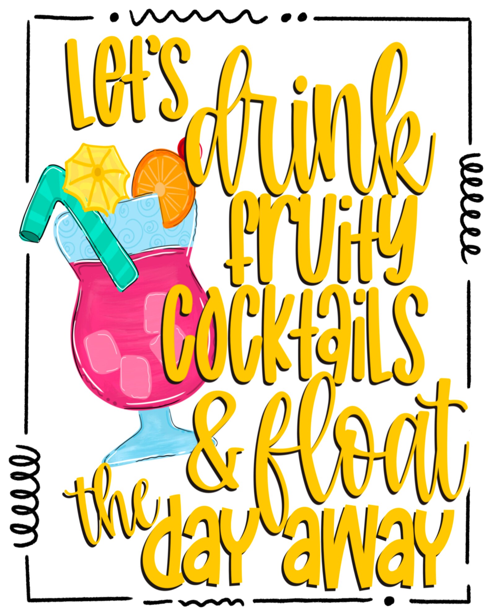 Wreath Sign Float Sign Pool Sign 8x10 Metal Etsy