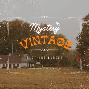 Vintage Clothing Bundle, Vintage Bundle, Clothing Mystery Bundle, Mystery Clothes, Pre-Loved Mystery Bundle