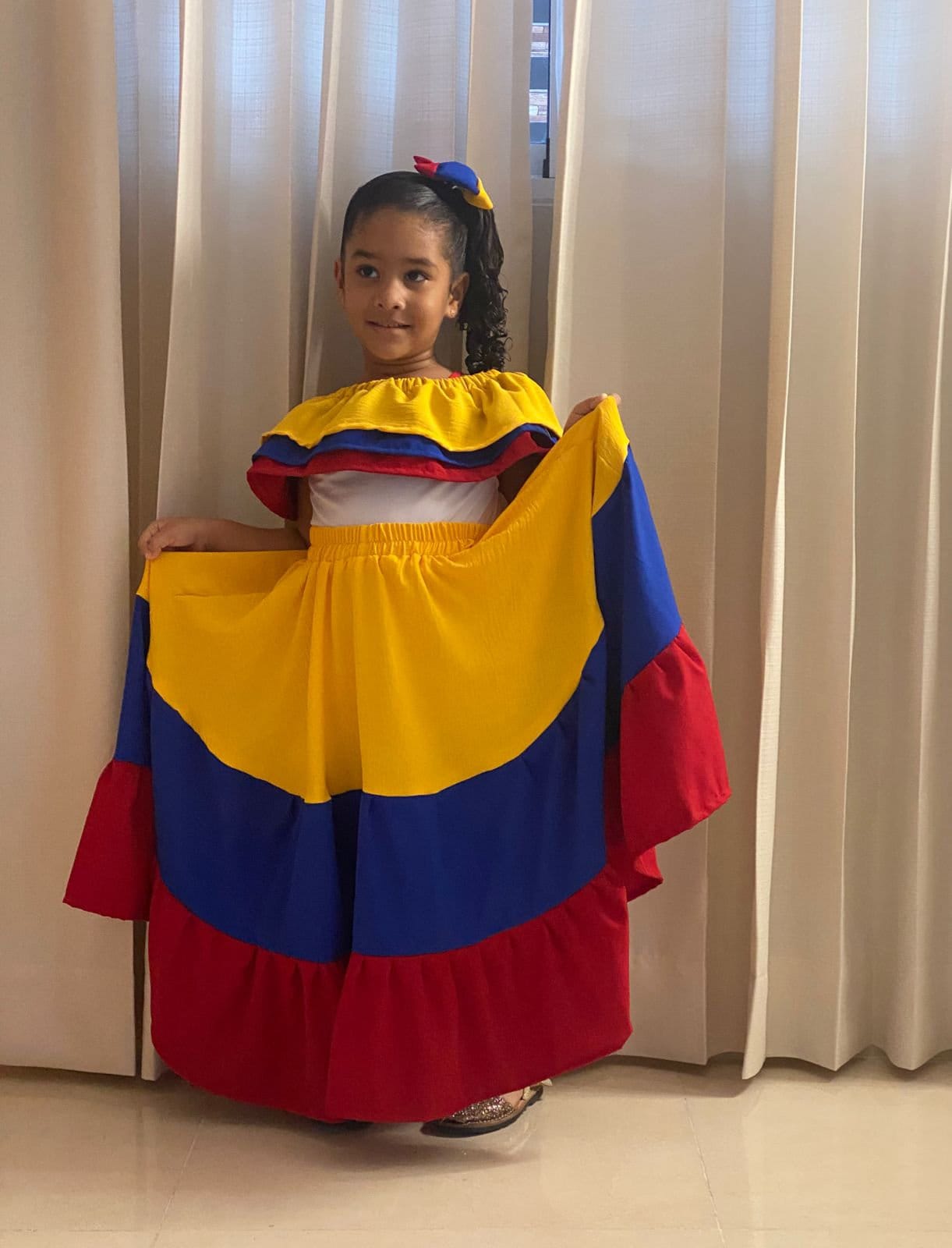 Vestido Colombiano clásico vestido ecuatoriano desde 12 Meses - México
