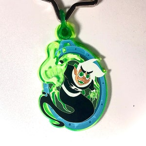 Danny Phantom Florescent Keychain