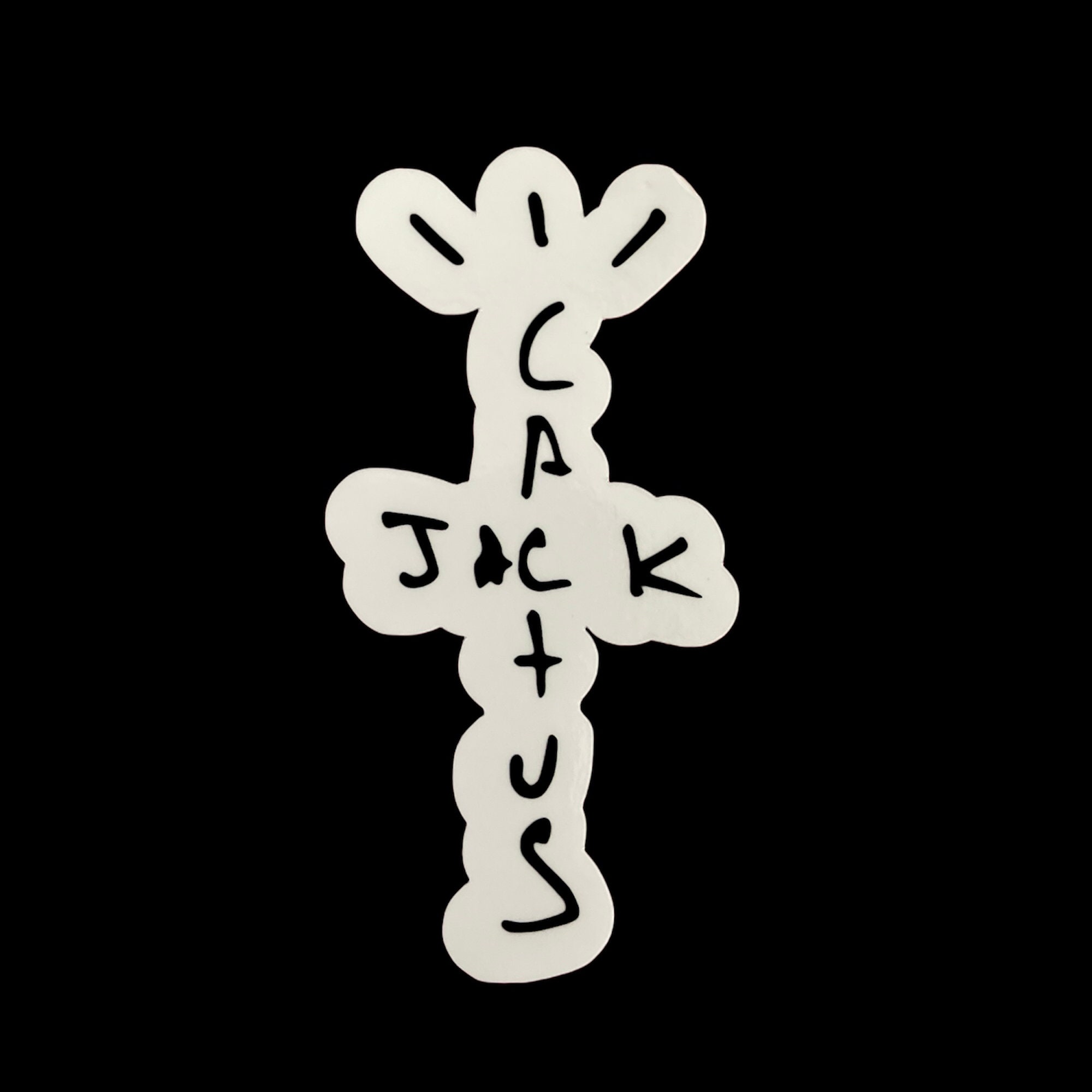 Cactus Jack Logo Sticker Travis Scott Sticker Jackboys Glossy