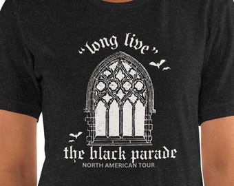 Long Live the Black Parade Shirt | MCR Inspired Tour Concert Tee
