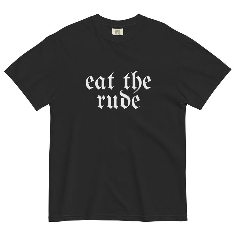 Eat the Rude Hannibal Shirt | Hannibal Lecter Shirt, Hannibal Quote, Hannigram, Will Graham Shirt
