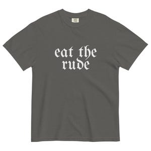 Eat the Rude Hannibal Shirt | Hannibal Lecter Shirt, Hannibal Quote, Hannigram, Will Graham Shirt