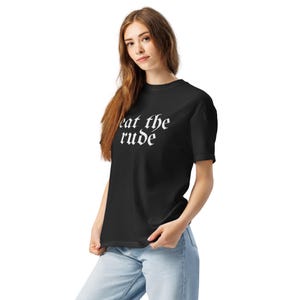 Eat the Rude Hannibal Shirt | Hannibal Lecter Shirt, Hannibal Quote, Hannigram, Will Graham Shirt