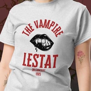The Vampire Lestat in Concert Shirt | Vampire lovers t-shirt, Interview with the Vampire shirt, Lestat Tee, Lestat and Louis, Lestat Merch